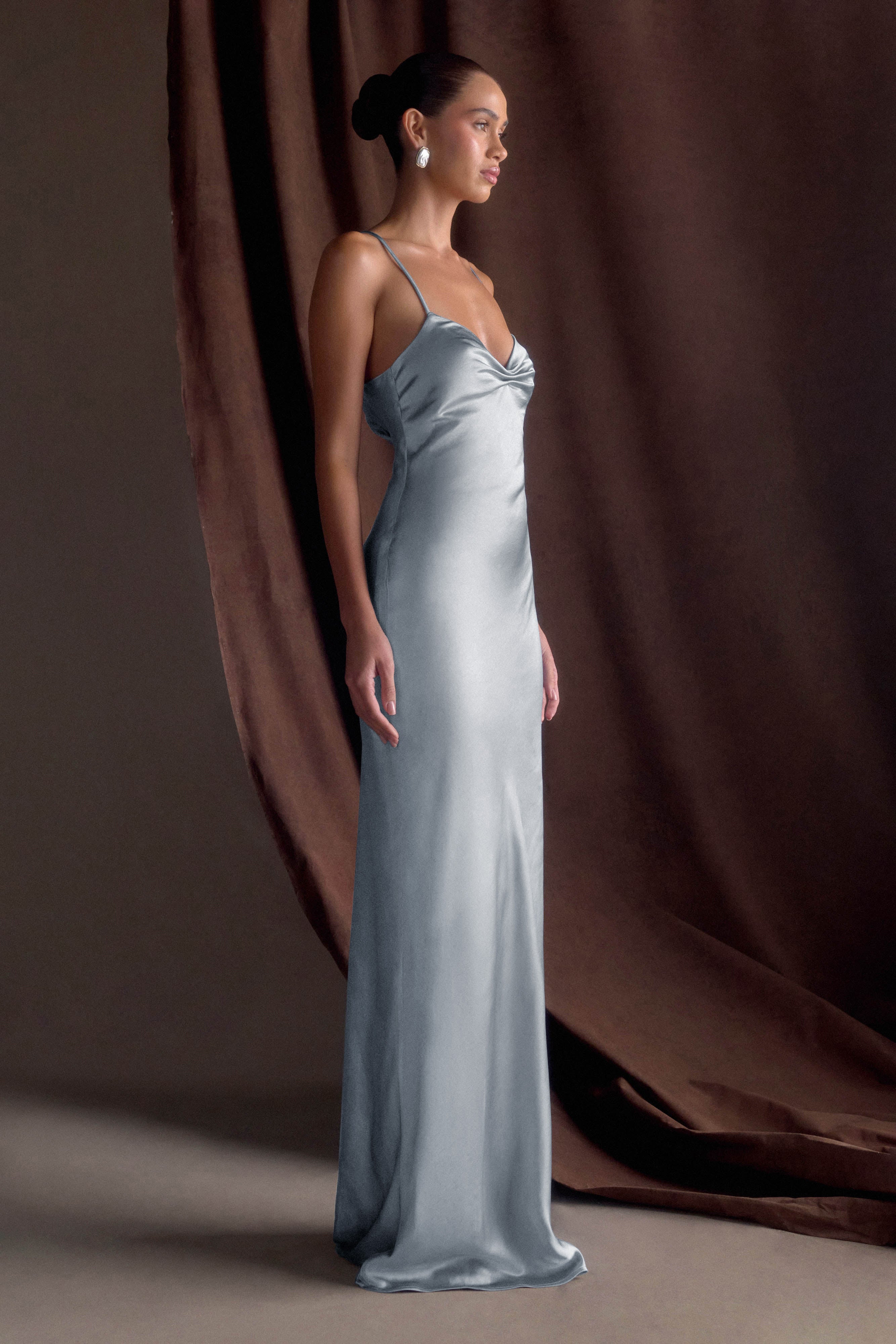 Lilly Sweetheart Satin Dress