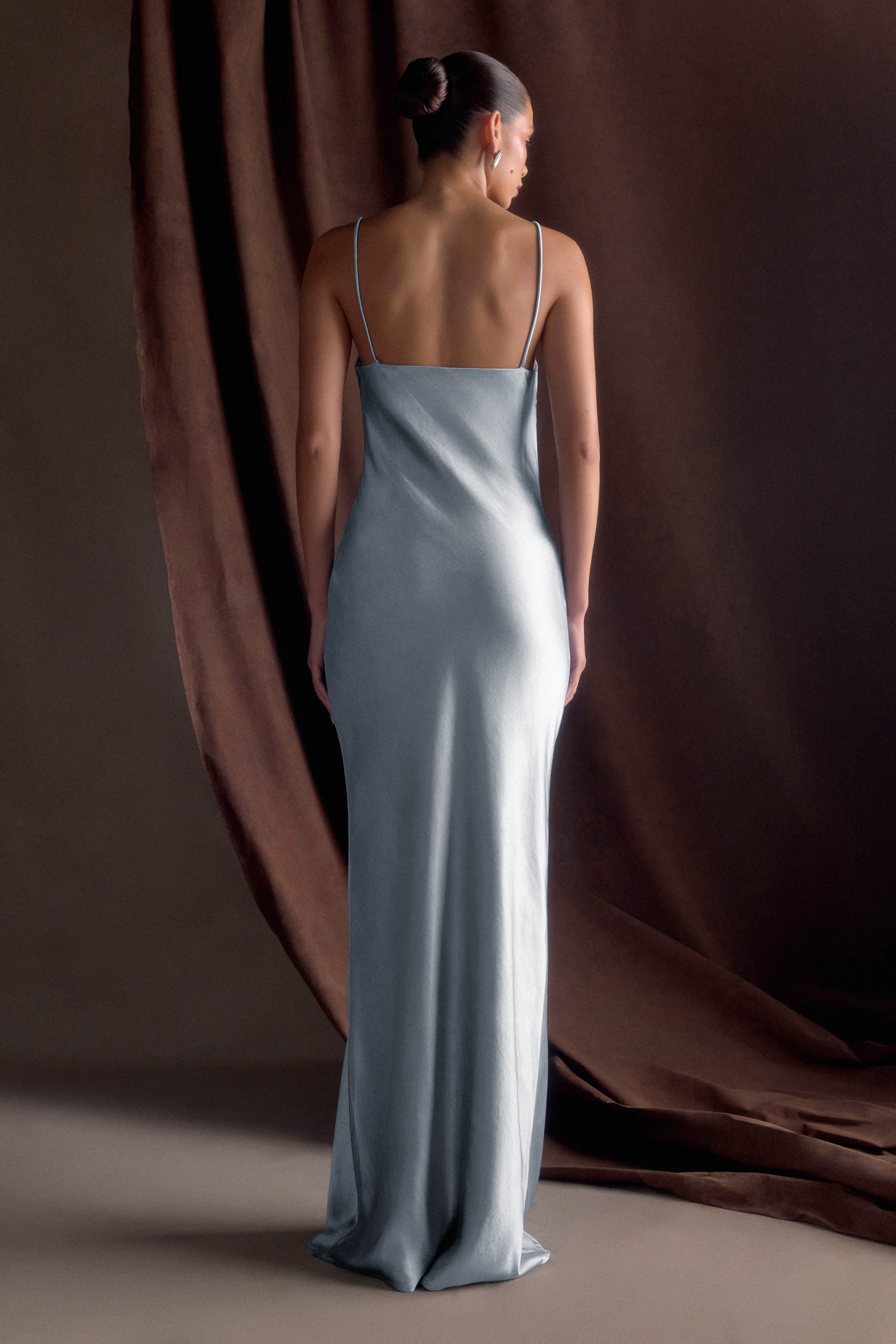 Lilly Sweetheart Satin Dress