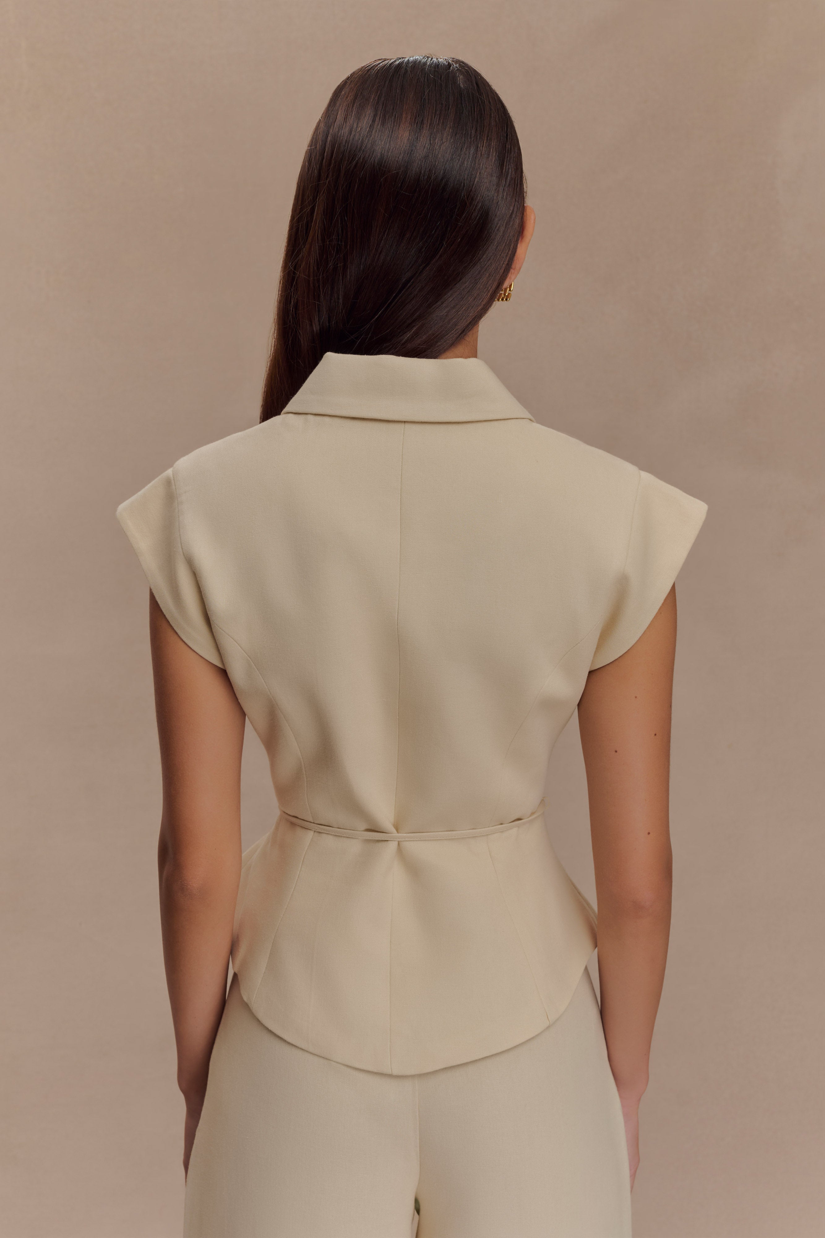 Raya Linen Sleeve Top