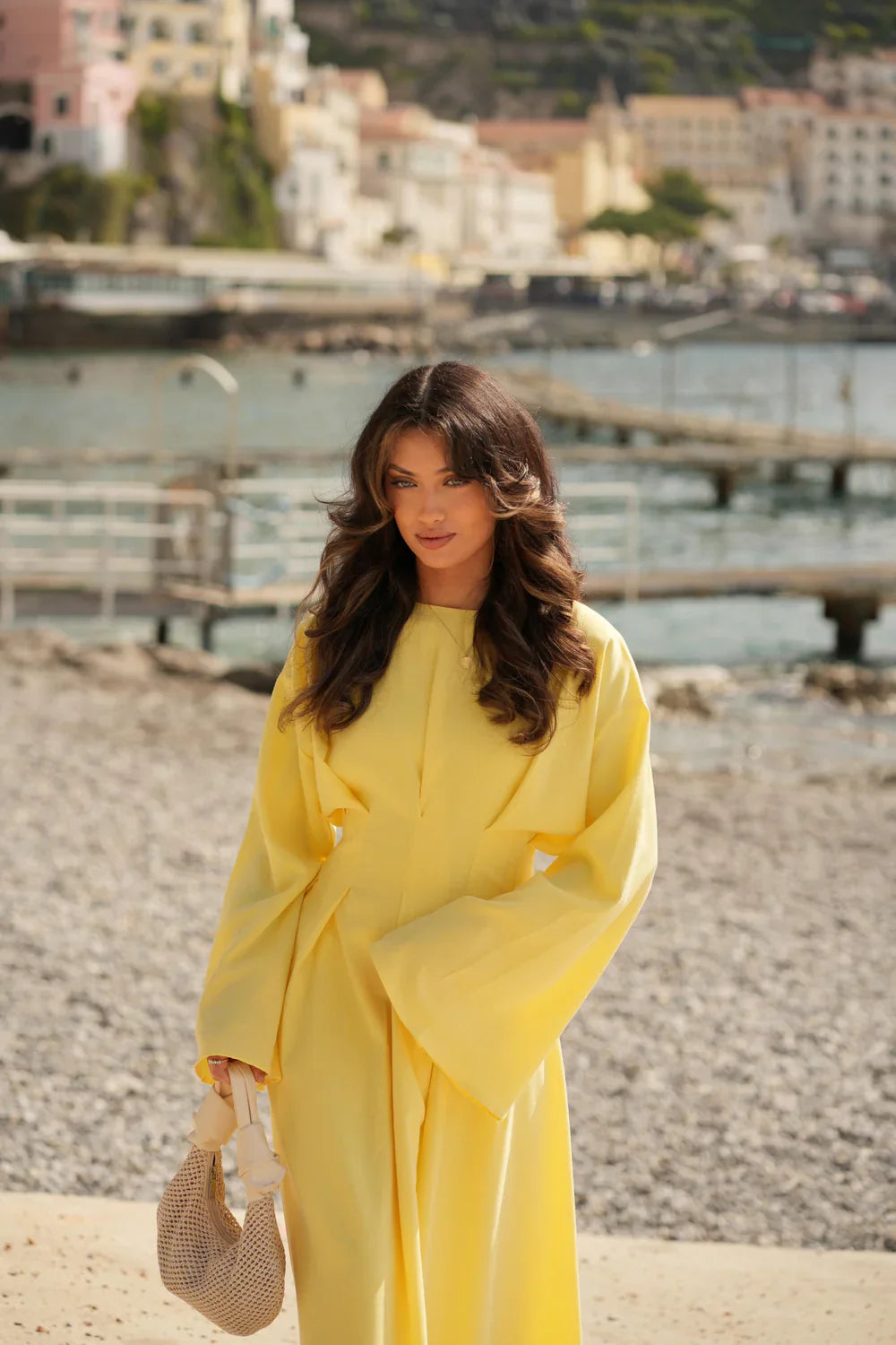 Lemon Grace Corset Dress