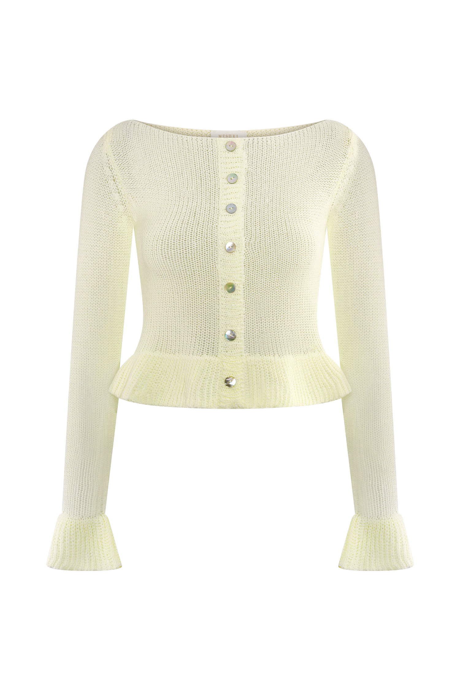 Eleanor Frill Knit Cardigan