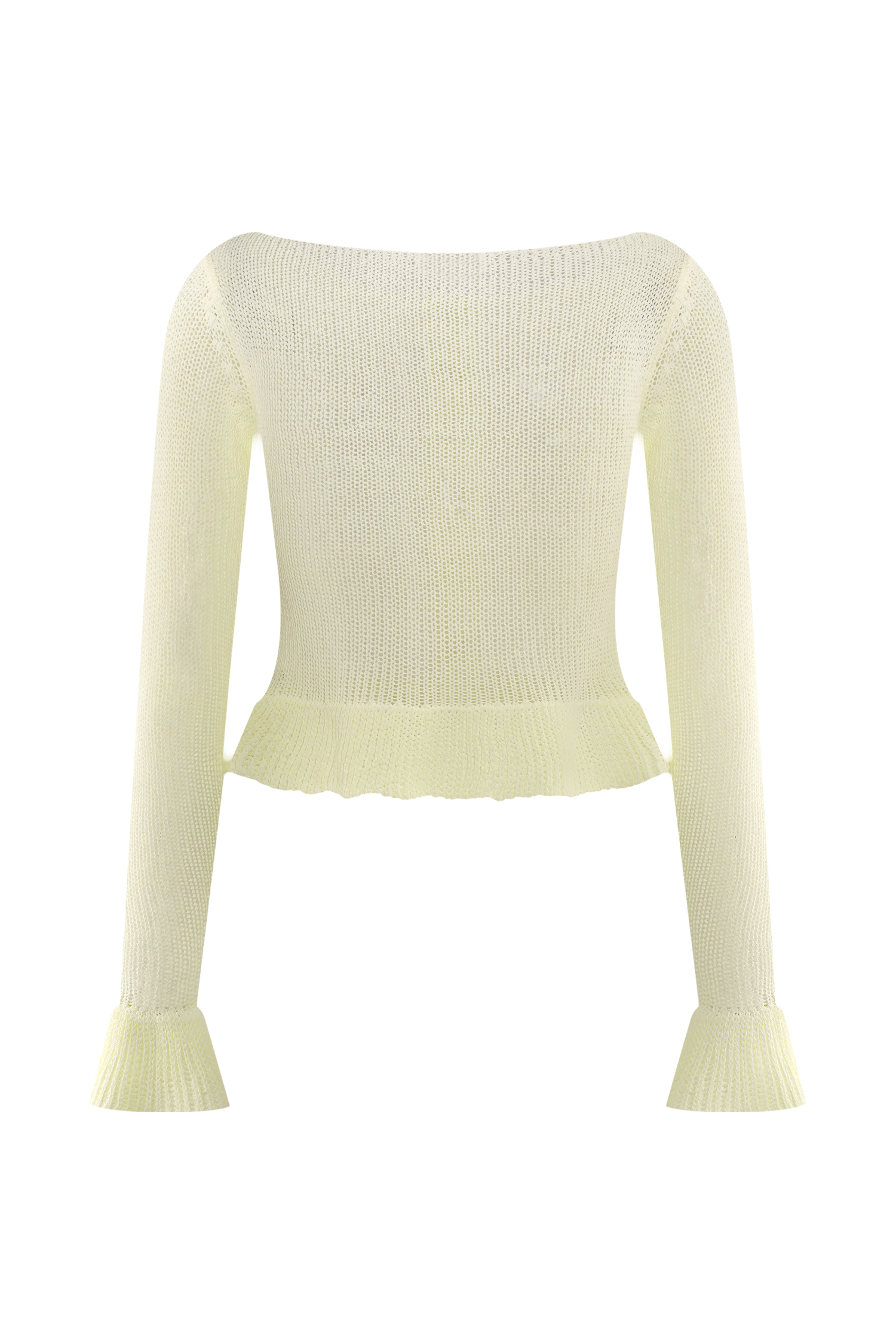 Eleanor Frill Knit Cardigan